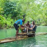 Bamboo Rafting at Great River & Limestone Massage